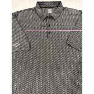 Callaway Opti Dry Golf Polo Size 4XLT Gray